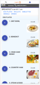 Mobile Ordering