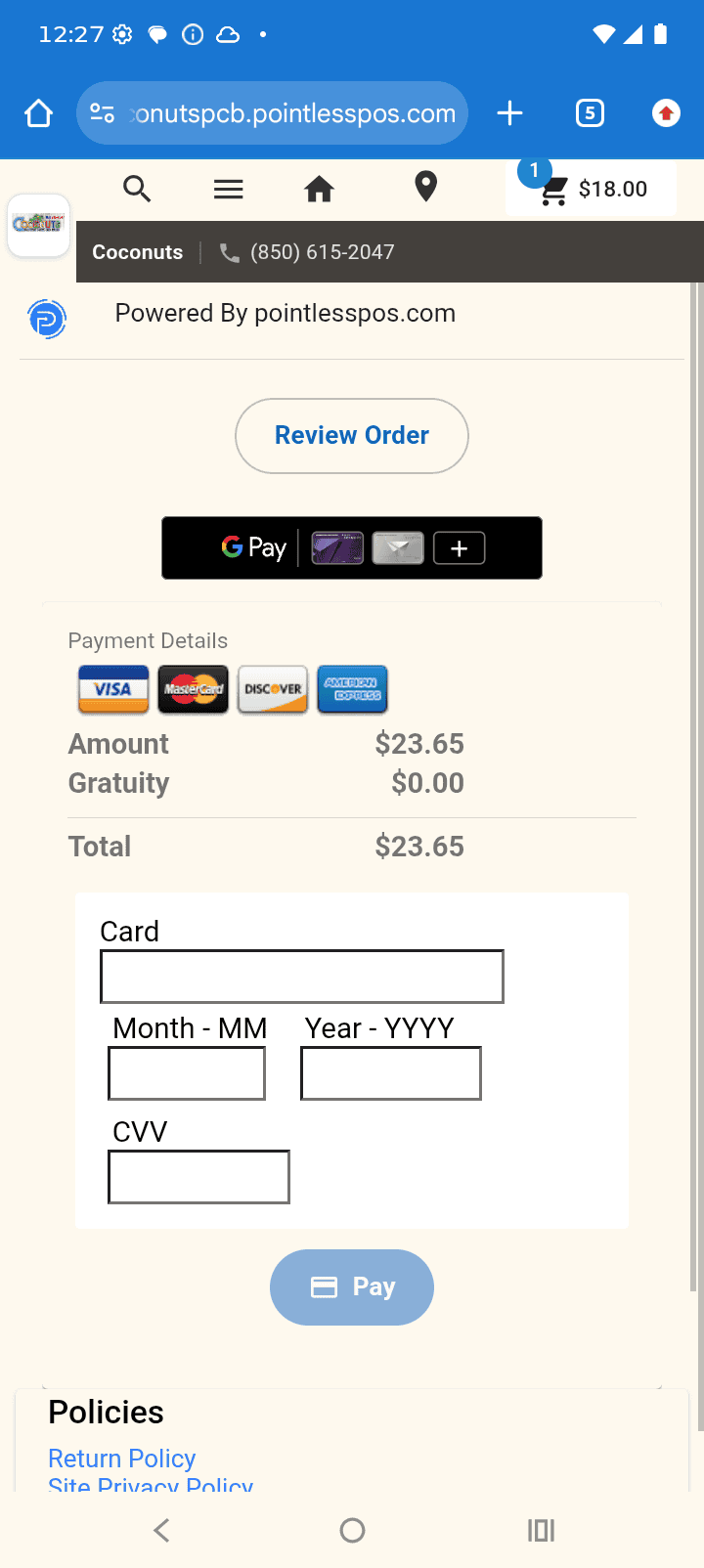 Manual Card & Wallet